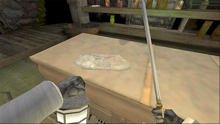 To find the drawing, you have to visit the basement under the lighthouse - the door is in a small hut next to the lighthouse - Gloomwood: Coast Cliffside Documents - List of all - Documents - Gloomwood Guide, Walkthrough