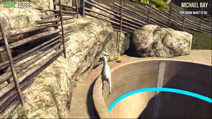 Theres a huge hole in the farm - Goat statues in Goat Simulator - Basics - Goat Simulator Guide