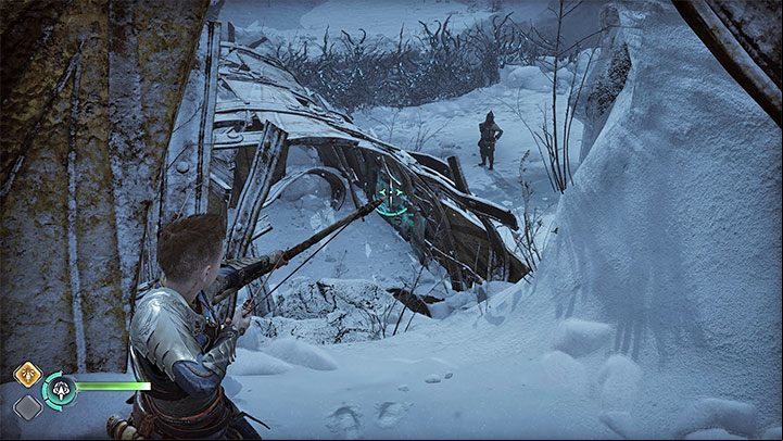 You will come across a bigger obstacle - God of War Ragnarok: Old Friends - walkthrough - Walkthrough - God of War Ragnarok Guide
