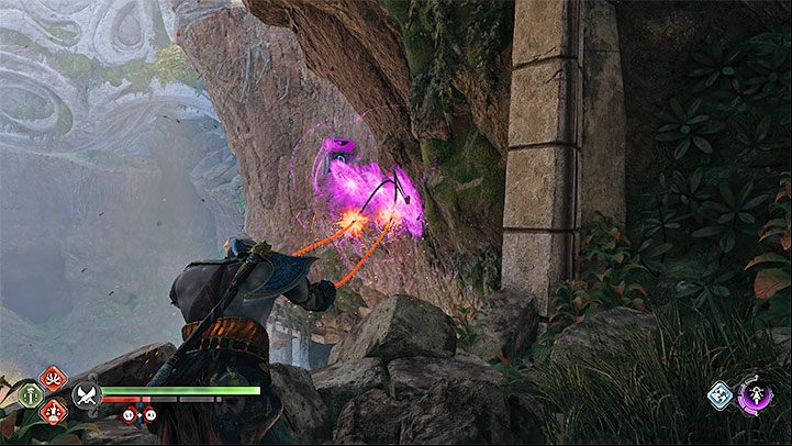 The interlocked seals technique is also useful for lighting torches, which are found at some of the Nornir Chests - God of War Ragnarok: How to hit distant targets (shields, torches, Odins ravens)? - Exploration - God of War Ragnarok Guide