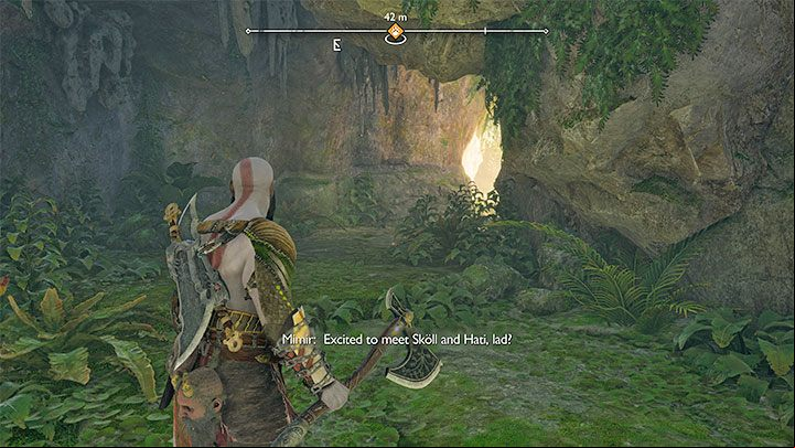 You must head from Freyr's Camp toward the Eastern Barri Woods - God of War Ragnarok: Creatures of Prophecy - walkthrough - Walkthrough - God of War Ragnarok Guide