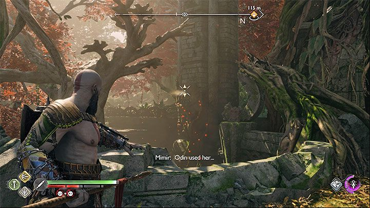 On your way, you will come across the lair of the mini-boss Blatonn - fighting this strong werewolf is completely optional - God of War Ragnarok: Creatures of Prophecy - walkthrough - Walkthrough - God of War Ragnarok Guide