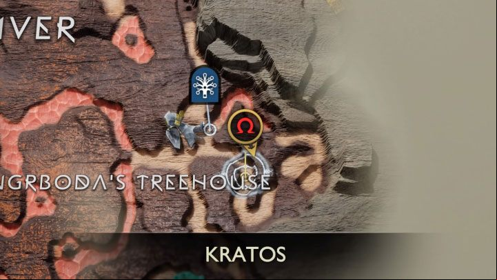1 - God of War Ragnarok: Angrbodas Treehouse, Jotunheim - secrets, collectibles - Jotunheim - God of War Ragnarok Guide