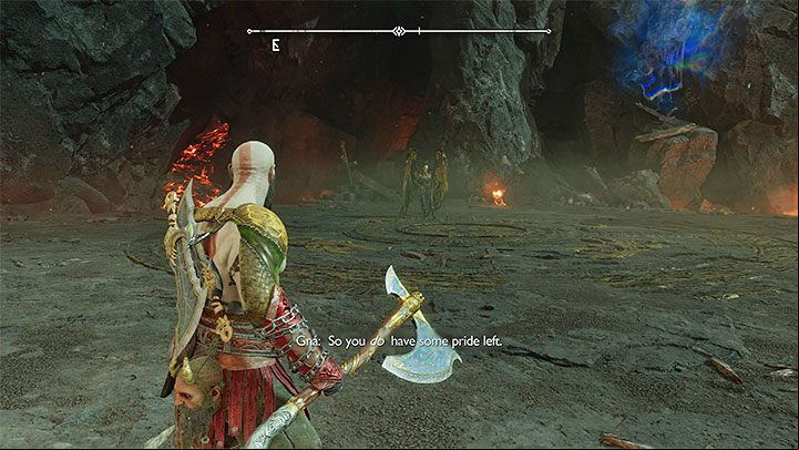 You will reach Gna's location - God of War Ragnarok: How to defeat the boss Valkyrie Queen Gna? - Bosses - God of War Ragnarok Guide