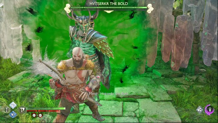 All Berserkers are fought in small enclosed arenas - God of War Ragnarok: How to defeat the berserk Hvitserkr the Bold? - Berserkers - God of War Ragnarok Guide
