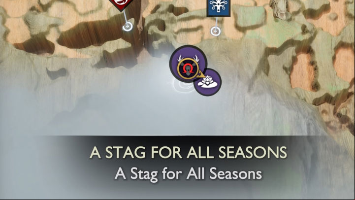 The second Stag is located in the Wishing Well location in the southern part of the Plains region - God of War Ragnarok: A Stag for All Seasons - walkthrough - Favors - Vanaheim - God of War Ragnarok Guide