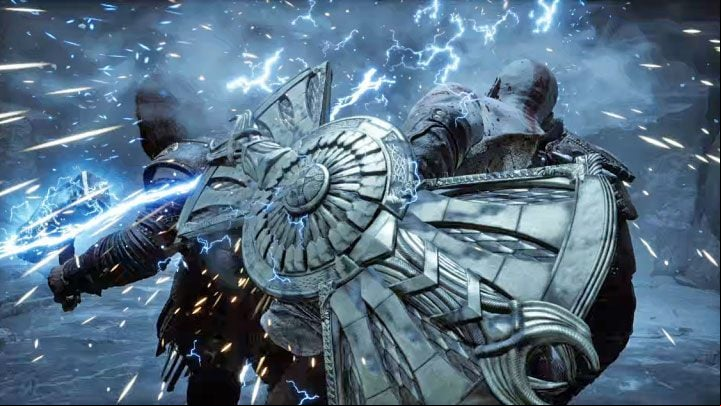 The Guardian Shield is Kratos' basic piece of equipment, and also a family heirloom to him - God of War Ragnarok: How to repair the damaged Guardian Shield? - Combat - God of War Ragnarok Guide