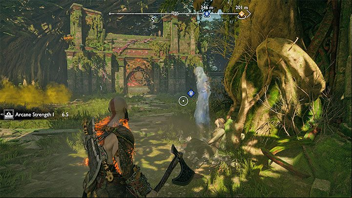 You must reach the Noatun's Garden region in Vanaheim - it is in the central part of the main area of this realm - God of War Ragnarok: Garden for the Dead - walkthrough - Favors - Vanaheim - God of War Ragnarok Guide
