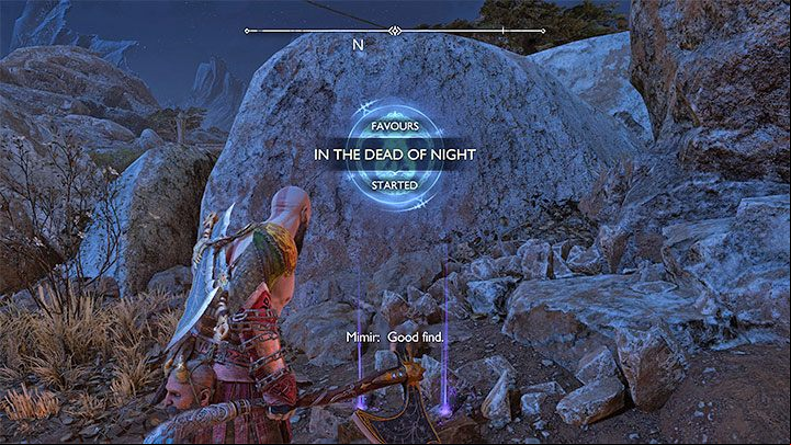 1 - God of War Ragnarok: In the Dead of Night - walkthrough - Favors - Vanaheim - God of War Ragnarok Guide