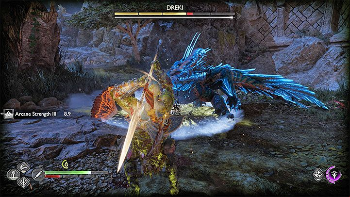 The Dreki beast hideout is also in the western part of The Plains - God of War Ragnarok: In the Dead of Night - walkthrough - Favors - Vanaheim - God of War Ragnarok Guide