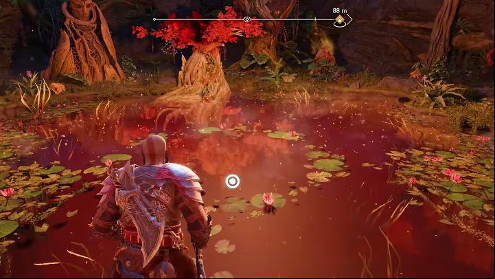 By purifying the crystal shards in the Crater's waters, you can get their better versions - God of War Ragnarok: Acquiring crafting ingredients - Character development - God of War Ragnarok Guide