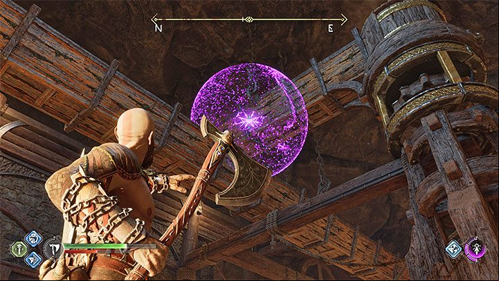 Return to the hall with troughs (you can unlock a shortcut along the way) - God of War Ragnarok: Forging Destiny - walkthrough - Walkthrough - God of War Ragnarok Guide
