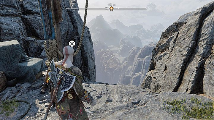 After the battle is won, find another weak point and detonate the spear - God of War Ragnarok: Forging Destiny - walkthrough - Walkthrough - God of War Ragnarok Guide