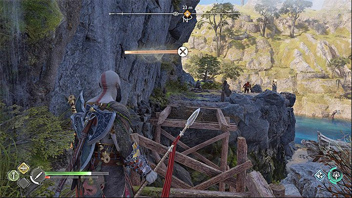 Head toward the water - God of War Ragnarok: Forging Destiny - walkthrough - Walkthrough - God of War Ragnarok Guide
