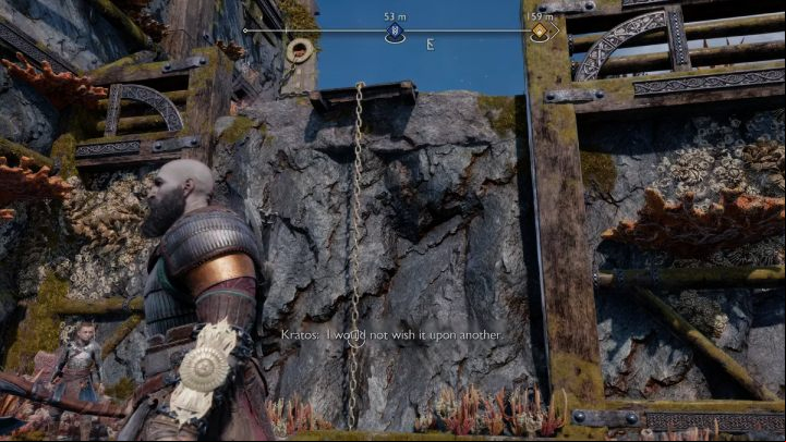 Once the first fin is released, new areas will appear on the island - God of War Ragnarok: How to free Lyngbakrs fins and tail? - Exploration - God of War Ragnarok Guide