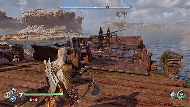 Once there, head a bit to the northwest - God of War Ragnarok: Secret ending (A Viking Funeral) - walkthrough - Endings - God of War Ragnarok Guide