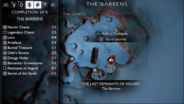1 - God of War Ragnarok: Last Remnants of Asgard - walkthrough - Favors - Nine Realms - God of War Ragnarok Guide