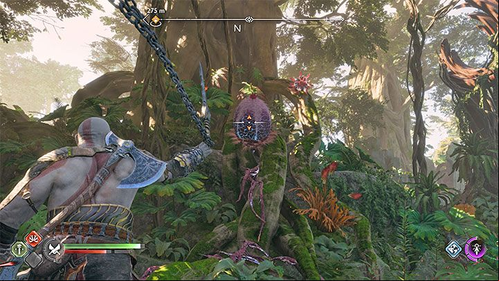 Along the way forward, you'll encounter Wisps - initially, they are immune to Kratos' attacks - God of War Ragnarok: The Reckoning - walkthrough - Walkthrough - God of War Ragnarok Guide