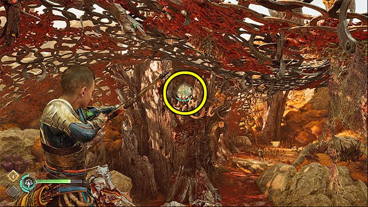 You have to follow Angrboda - God of War Ragnarok: The Lost Sanctuary - walkthrough - Walkthrough - God of War Ragnarok Guide