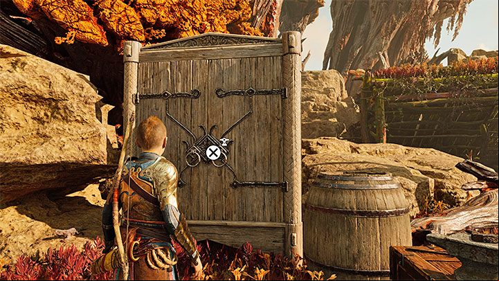 This unlocks the path forward - you are back to Angrboda's house - God of War Ragnarok: The Lost Sanctuary - walkthrough - Walkthrough - God of War Ragnarok Guide