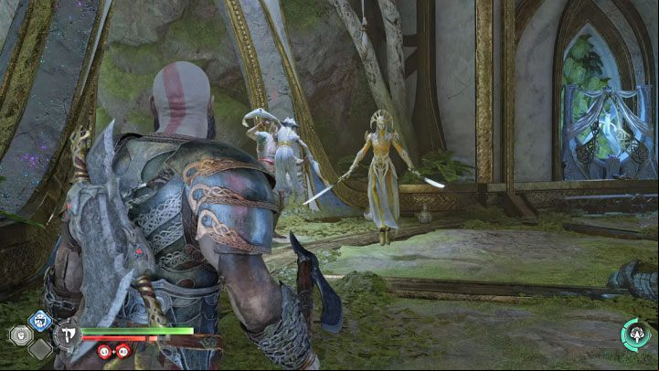 Alva is the guardian of the Temple of Light located in Alfheim - you will visit this realm during the Groa's Secret main quest - God of War Ragnarok: How to defeat Alva? - Bosses - God of War Ragnarok Guide