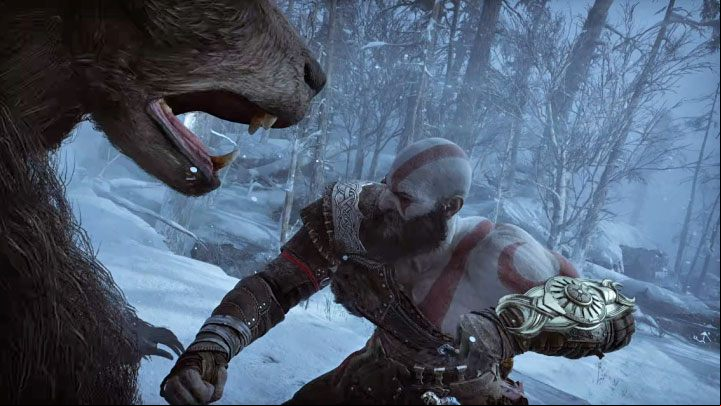 Bear Bjorn is the game's first main boss (not counting the confrontation with Freya at the very beginning, which is just a QTE sequence) - God of War Ragnarok: How to defeat Bear Bjorn? - Bosses - God of War Ragnarok Guide