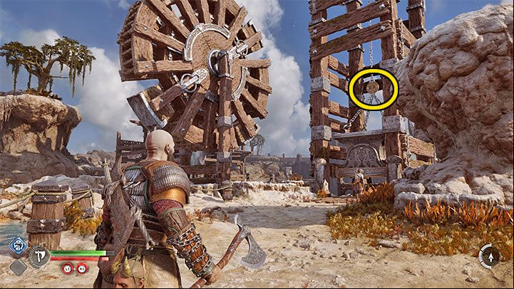 The river will take you to the last, third, dam - God of War Ragnarok: The Quest for Tyr - walkthrough - Walkthrough - God of War Ragnarok Guide