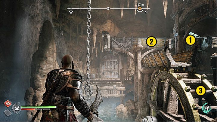 You will reach an area with another puzzle - God of War Ragnarok: The Quest for Tyr - walkthrough - Walkthrough - God of War Ragnarok Guide