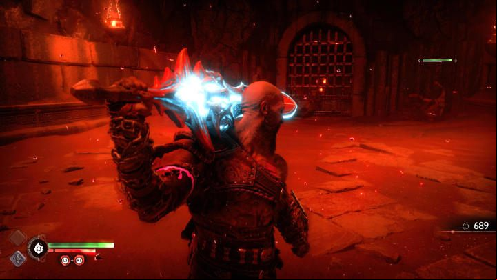 Obtaining Blade of Olympus in the Valhalla DLC is a programmed event happening during the course of the expansion story, so you cannot miss it - GoW Ragnarok Valhalla: How to get the Blade of Olympus? - Valhalla DLC - God of War Ragnarok Guide