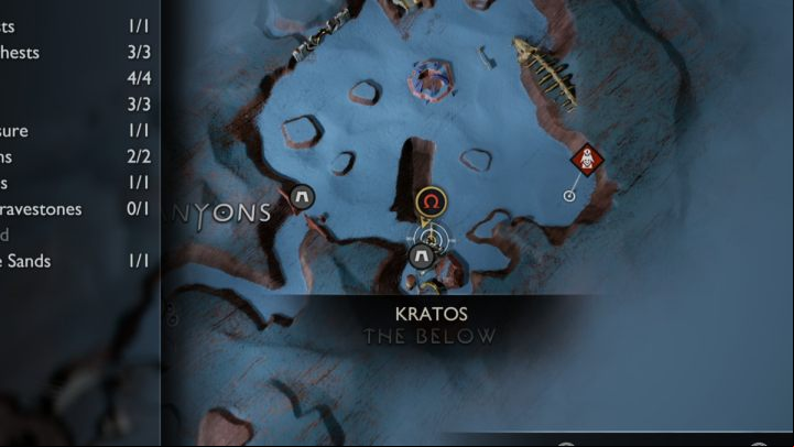 4 - God of War Ragnarok: The Below, Alfheim - secrets, collectibles - Alfheim - God of War Ragnarok Guide