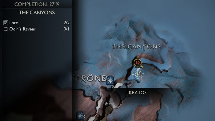4 - God of War Ragnarok: The Canyons, Alfheim - secrets, collectibles - Alfheim - God of War Ragnarok Guide