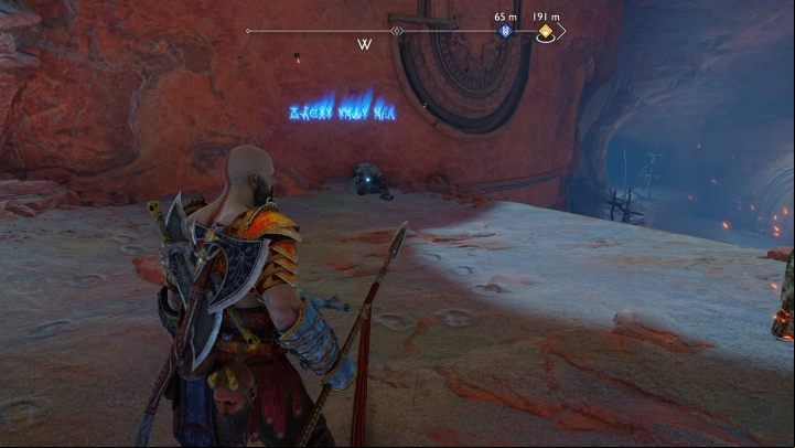 You will find the runes in the room where you will fight the monsters - God of War Ragnarok: The Burrows, Alfheim - secrets, collectibles - Alfheim - God of War Ragnarok Guide
