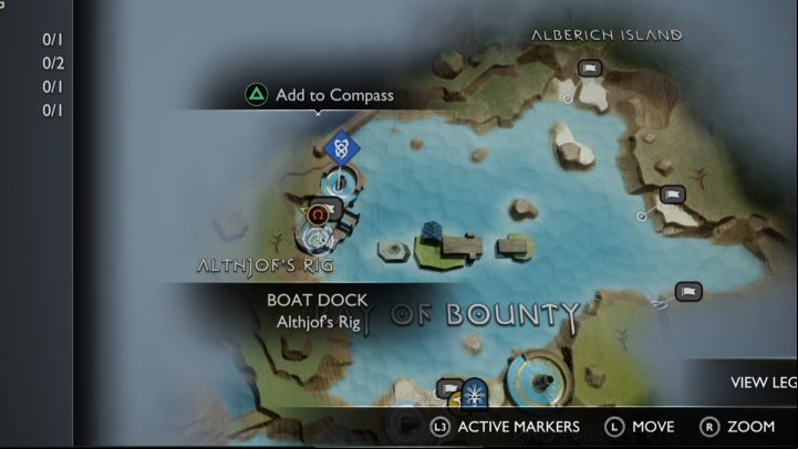 When you get off at the island, use the chain to climb up - God of War Ragnarok: In Service of Asgard - favor, walkthrough - Favors - Svartalfheim - God of War Ragnarok Guide