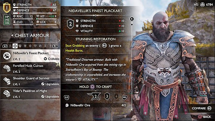 God of War Ragnarok doesn't let you make changes to Kratos' face - you can't get rid of his beard or make any other visual changes - God of War Ragnarok: Can you change the characters appearances? - Character development - God of War Ragnarok Guide