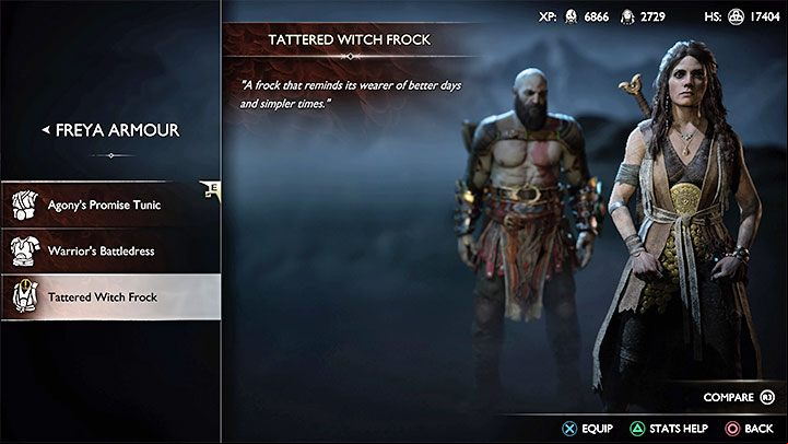 You can also choose different outfits for Freya while she's travelling alongside you as an AI companion - God of War Ragnarok: Can you change the characters appearances? - Character development - God of War Ragnarok Guide