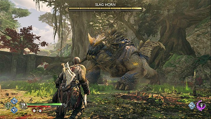 Watch out for its unique attacks - God of War Ragnarok: Path of Destruction - walkthrough - Favors - Vanaheim - God of War Ragnarok Guide