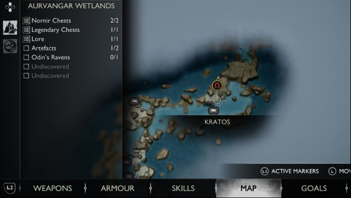 8 - God of War Ragnarok: Aurvangar Wetlands, Svartalfheim - secrets, collectibles - Svartalfheim - God of War Ragnarok Guide