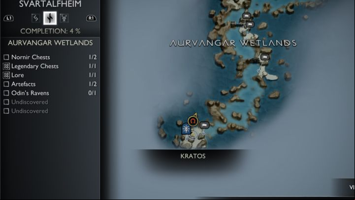 10 - God of War Ragnarok: Aurvangar Wetlands, Svartalfheim - secrets, collectibles - Svartalfheim - God of War Ragnarok Guide