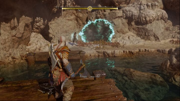 The collectible is related to the Hel to Pay favor - God of War Ragnarok: Aurvangar Wetlands, Svartalfheim - secrets, collectibles - Svartalfheim - God of War Ragnarok Guide