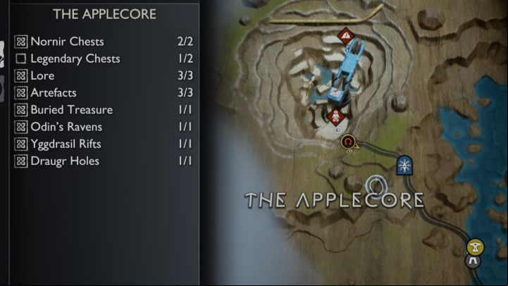 6 - God of War Ragnarok: The Applecore, Svartalfheim - secrets, collectibles - Svartalfheim - God of War Ragnarok Guide