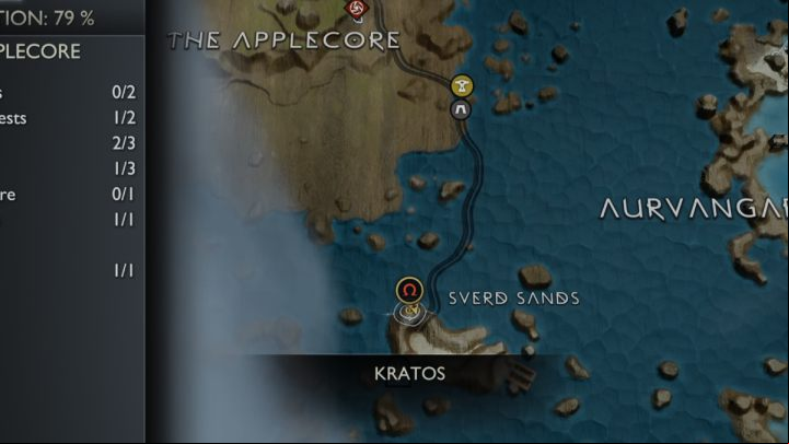 10 - God of War Ragnarok: The Applecore, Svartalfheim - secrets, collectibles - Svartalfheim - God of War Ragnarok Guide