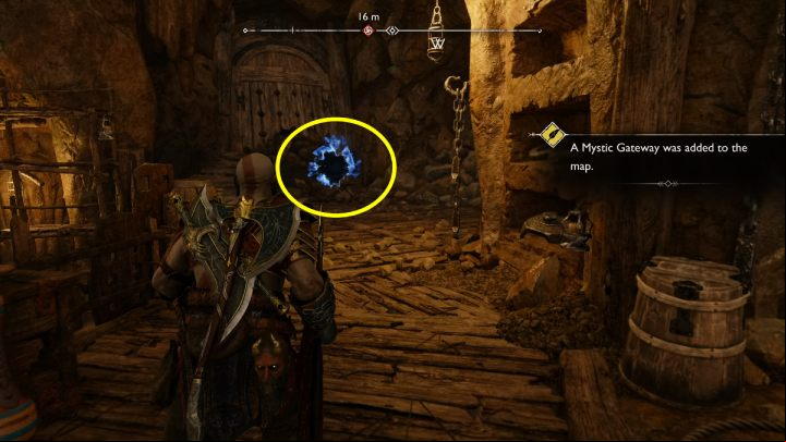 You can find it not far from the Mystic Gateway - God of War Ragnarok: The Applecore, Svartalfheim - secrets, collectibles - Svartalfheim - God of War Ragnarok Guide