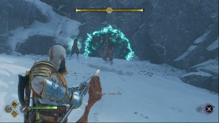 It is related to the favor Hel to Pay - God of War Ragnarok: Well of Urd, Midgard - secrets, collectibles - Midgard - God of War Ragnarok Guide
