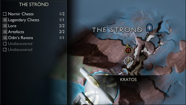 3 - God of War Ragnarok: The Strond, Alfheim - secrets, collectibles - Alfheim - God of War Ragnarok Guide
