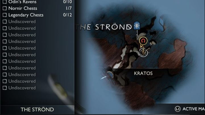 12 - God of War Ragnarok: The Strond, Alfheim - secrets, collectibles - Alfheim - God of War Ragnarok Guide