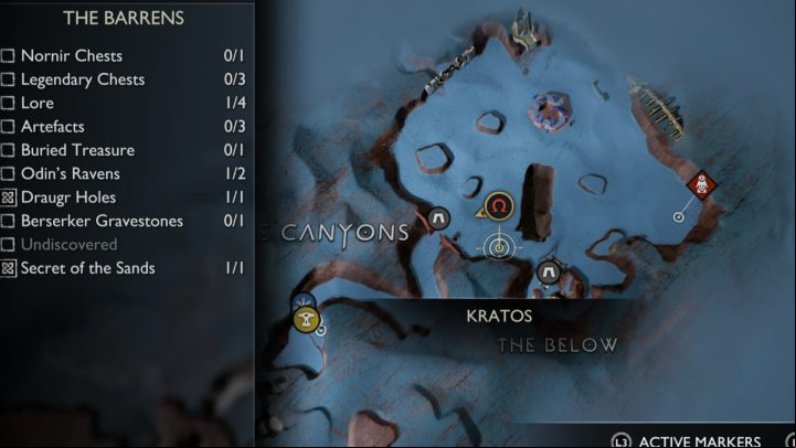 12 - God of War Ragnarok: The Barrens, Alfheim - secrets, collectibles - Alfheim - God of War Ragnarok Guide