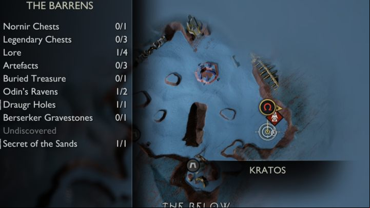 20 - God of War Ragnarok: The Barrens, Alfheim - secrets, collectibles - Alfheim - God of War Ragnarok Guide