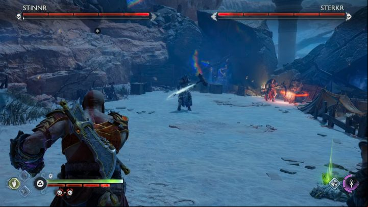 To be able to pick up this collectible, you need to finish the main story and unlock Last Remnants of Asgard Favour - God of War Ragnarok: The Barrens, Alfheim - secrets, collectibles - Alfheim - God of War Ragnarok Guide