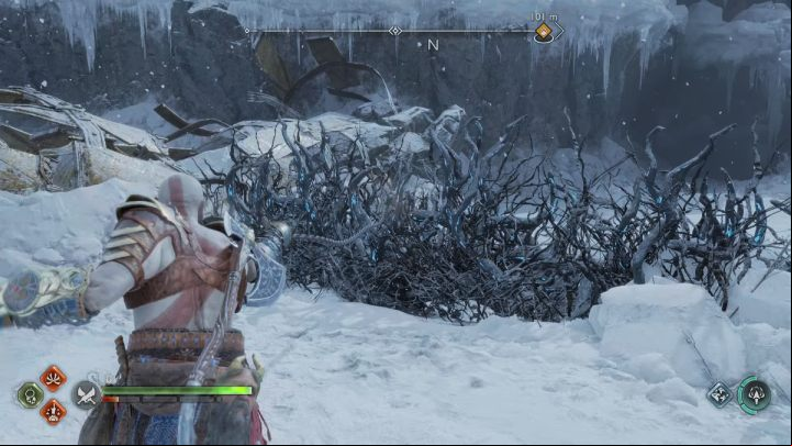 The Oarsmen region is accessed from the northern side of Lake of Nine - God of War Ragnarok: Sigruns Curse - favor, walkthrough - Favors - Midgard - God of War Ragnarok Guide