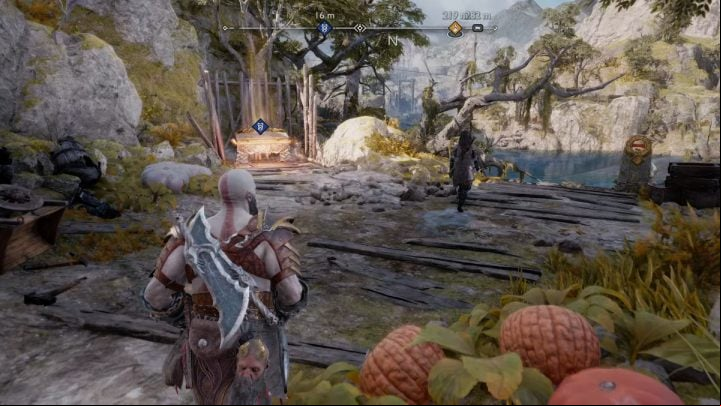 The chest is linked to The Lost Treasure favour - God of War Ragnarok: Alberich Hollow, Svartalfheim - secrets, collectibles - Svartalfheim - God of War Ragnarok Guide